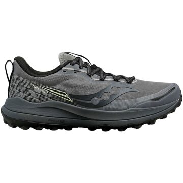 Saucony Xodus Ultra 2 Trailrunning schoenen Heren donkergrijs - zwart - 43