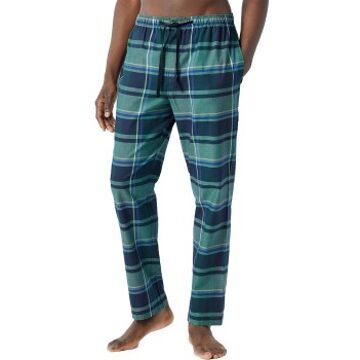 Schiesser Mix and Relax Long Woven Pants Versch.kleure/Patroon,Blauw,Groen - Medium,Large,X-Large,XX-Large,3XL