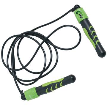 Schildkrot Fitness Schildkröt Fitness Springtouw Met Teller-Groen,Zwart - nosize