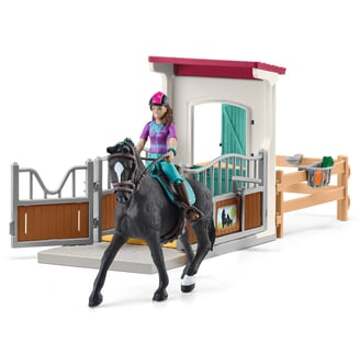 Schleich schleich® Paardenbox met Lisa & Storm 42709 Kleurrijk