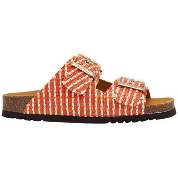 Scholl Raffia sandalen Noelle  oranje - 37,38,39,40,41,