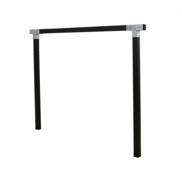 Schommelframe vuren geimpregneerd - Cubic zwart 9 x 268 x 209 cm