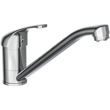 Schütte SCHÜTTE Eenknopsmengkraan ULTRA lage druk chroomkleurig Zilver