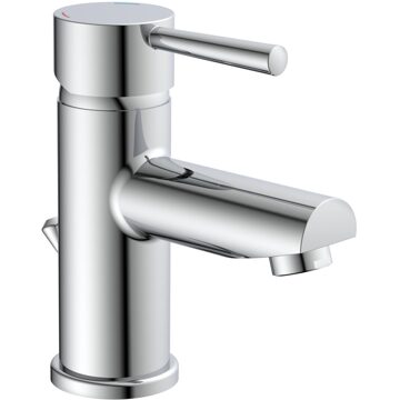 Schütte SCHÜTTE Wastafelmengkraan UNICORN chroomkleurig Zilver