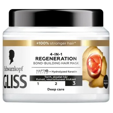 Schwarzkopf Haarmasker Schwarzkopf Gliss Total Repair Treatment 400 ml