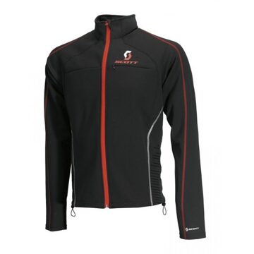 SCOTT Soft Actifit Thermal Jacket Vestprotector S Zwart Rood