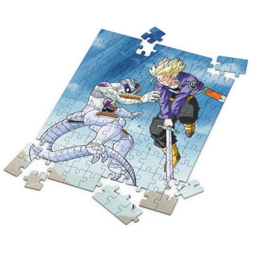SD Toys Dragon Ball Z Jigsaw Puzzle with 3D-Effect Trunks vs Frieza (100 pieces)