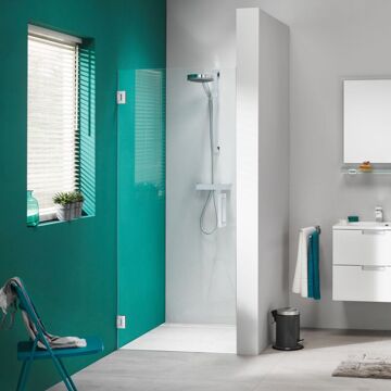 Sealskin Get Wet I AM swingdeur 90x200cm chroom zilver hoogglans helder glas voorzien van sealglas