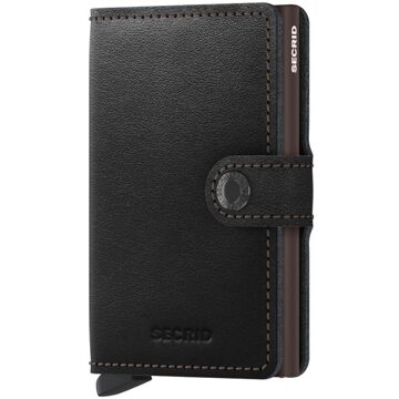 Secrid Miniwallet pasjeshouder original black-brown Zwart