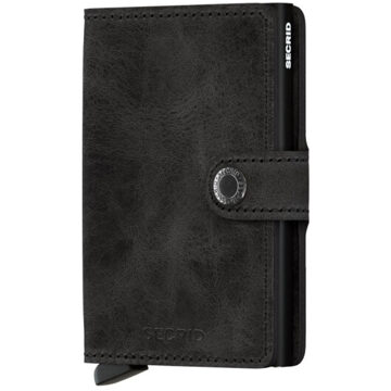 Secrid Miniwallet Portemonnee Zwart