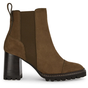 See by Chloe Laarzen met hak voor stijlvolle vrouwen See by Chloé , Brown , Dames - 40 Eu,36 EU