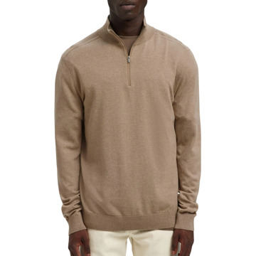Selected Berg Half Zip Trui Heren - XL