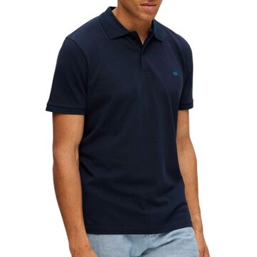 Selected Dante Polo Heren navy - M