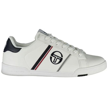 Sergio Tacchini Witte sportsneakers met contrastdetails Sergio Tacchini , White , Heren - 45 Eu,40 Eu,43 EU