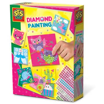 SES Diamond painting Multikleur