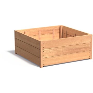 Sevilla 100x100x44 cm houten bloembak