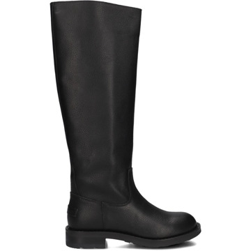 Shabbies Alyd Tuba Dames Leren Laarzen Shabbies , Black , Dames - 38 Eu,39 EU