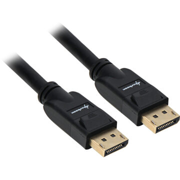 Sharkoon Displayport 1.3 kabel, 1 m Zwart