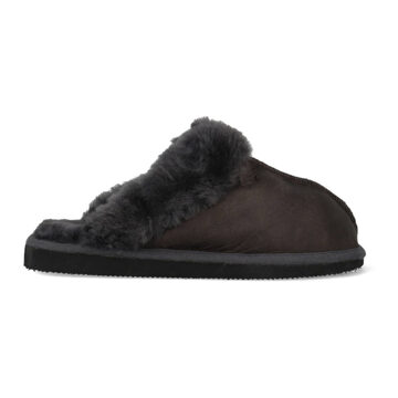 SHEPHERD Pantoffels Jessica 468066 Donker Grijs-40