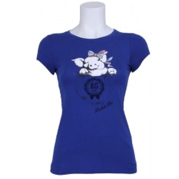 Shirt Pig - Amy Gee - Shirts en tops - Blauw - L|M|S|XS