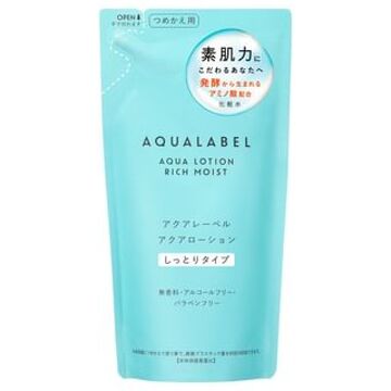 SHISEIDO Aqualabel Aqua Lotion Rich Moist 180ml Refill