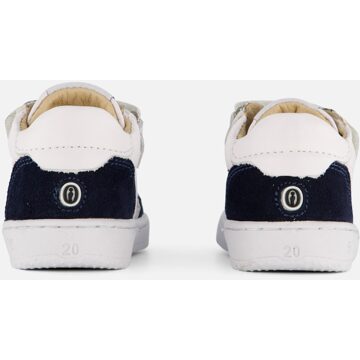 Shoesme Baby-Proof Sneakers Junior wit - donkerblauw - rood - 19