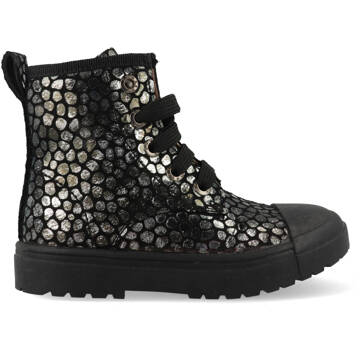 Shoesme Veterschoen Hoog Zilver Zilverkleur - 22