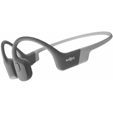 Shokz OpenRun bluetooth On-ear hoofdtelefoon grijs