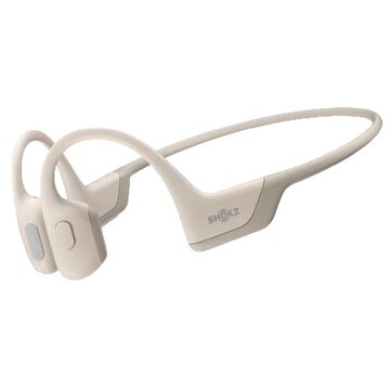 Shokz OpenRun Pro bluetooth On-ear hoofdtelefoon beige