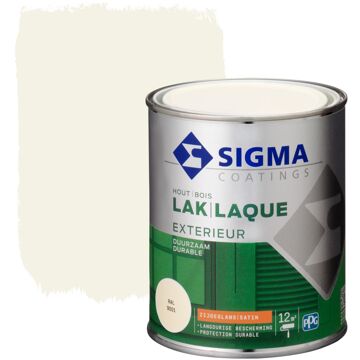 Sigma Buitenlak Ral9001 Zijdeglans 750ml