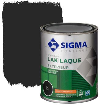Sigma Exterieur Lak Ral7021 Zijdeglans 750ml