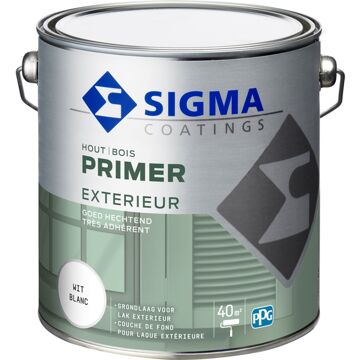 Sigma Primer Exterieur Wit 2,5l