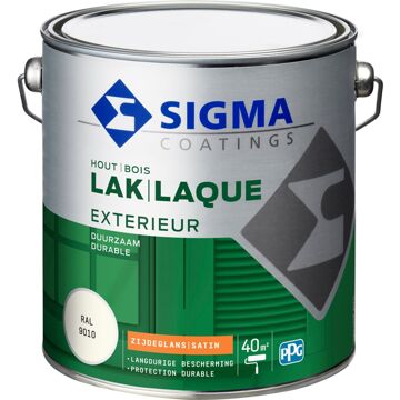 Sigma SigmaLak Exterieur Zijdeglans Ral9010 2,5l