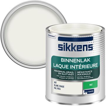 Sikkens Binnenlak Mat Ral9016 750ml