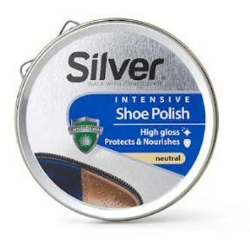 Silver Schoenverzorging Silver Intensieve Neutrale Schoenpoets 50 ml