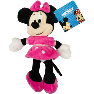 Simba Minnie mouse - roze - pluche - 20 cm - disney - voor kinderen