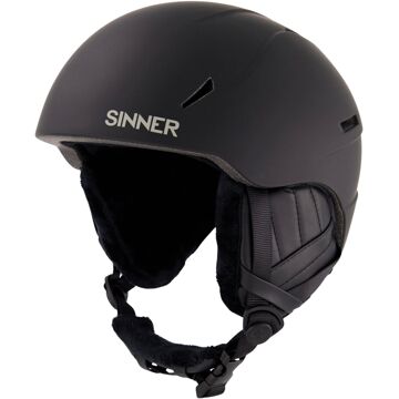 Sinner Crest Skihelm Kids Junior Zwart - M