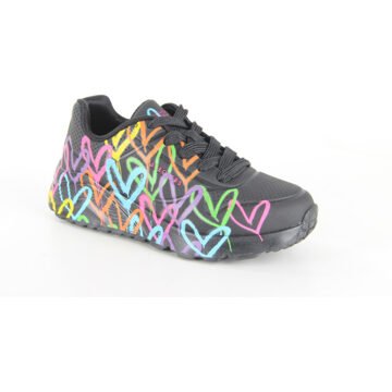 Skechers Jgoldcrown: Uno Lite Zwart - 33