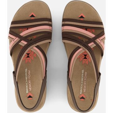 Skechers Reggae Slim - Simply Stretch Donkerbruin - 38