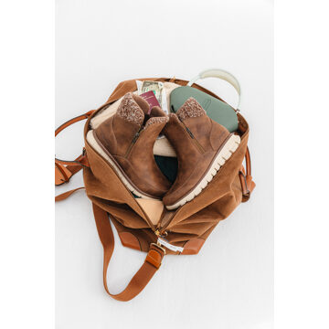 Skechers Synergy Zip Enkellaarsjes bruin - 36,37,38,39,40,41