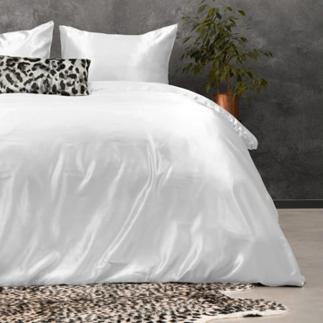 Sleeptime Dekbedovertrek Glans Satijn - Musthave Voor Huid & Haar - Reguleert Talgproductie - Roze