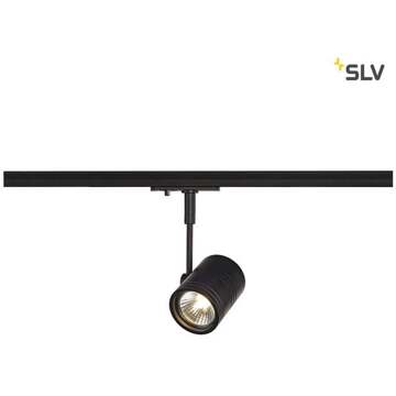 SLV Bima Zwart 1-fase railverlichting