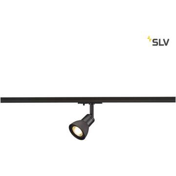 SLV Puria Zwart 1-fase railverlichting