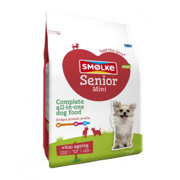 Smolke Senior Mini - Kip - Hondenvoer - 3 kg