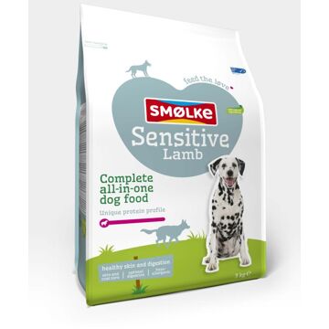 Smolke sensitive brokken hondenvoer 3 kg