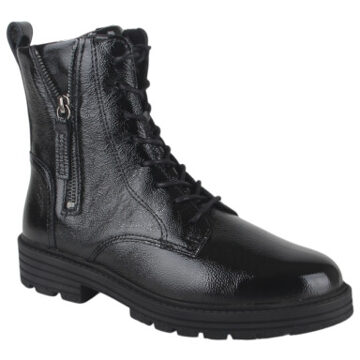 Solidus 63116-00691-h-k dames veterboots sportief Zwart - 37