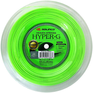Solinco Hyper-G Soft Rol Snaren 200m groen - 1.15,1.20,1.25,1.30