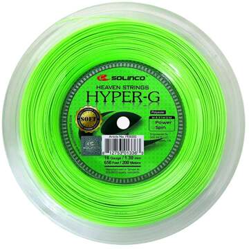 Solinco Hyper-G Soft Rol Snaren 200m groen - 1.15