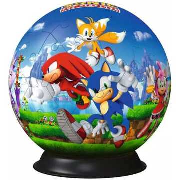 Sonic - The Hedgehog 3D Puzzle Characters Puzzle Ball (72 Pieces)