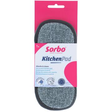 Sorbo Kitchen pad keukenspons krasvrij grijs